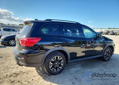 2019 Nissan Pathfinder S z USA, uszkodzony, nr VIN 5N1DR2MM1KC648699